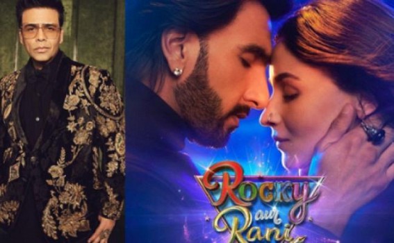 Karan Johar faces flak for 'disrespecting' Tagore in 'Rocky Aur Rani Ki Prem Kahani' trailer Karan Johar faces flak for 'disrespecting' Tagore in 'Rocky Aur Rani Ki Prem Kahani' trailer