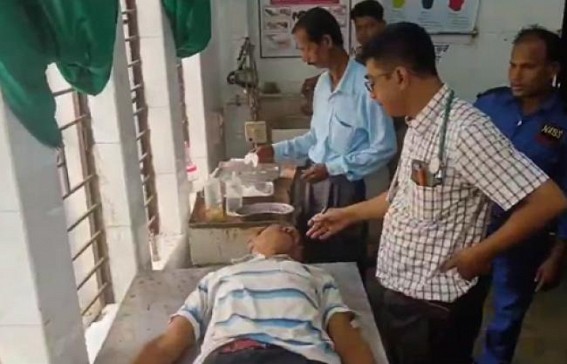 1 injured in Road Accident in Bishalgrah 1 injured in Road Accident in Bishalgrah