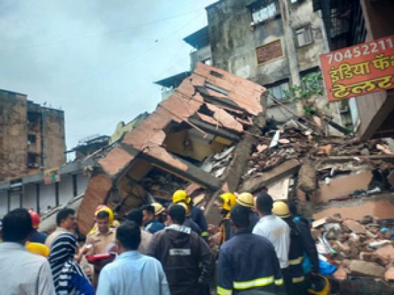 2 rescued, 24 people have narrow escape as Navi Mumbai building collapses 2 rescued, 24 people have narrow escape as Navi Mumbai building collapses