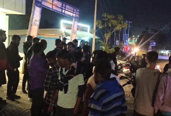Two Injured in Road Accident in Santir Bazar Two Injured in Road Accident in Santir Bazar