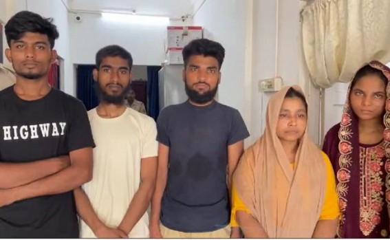 5 Rohingyas Arrested by Railway Police in Agartala 5 Rohingyas Arrested by Railway Police in Agartala