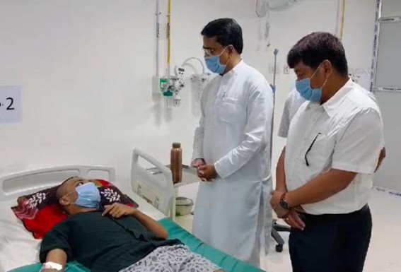 Ahead of first ever Kidney Transplant in Tripura Govt Hospital, Tripura CM met Doctors, talked to Donor and Patient Ahead of first ever Kidney Transplant in Tripura Govt Hospital, Tripura CM met Doctors, talked to Donor and Patient