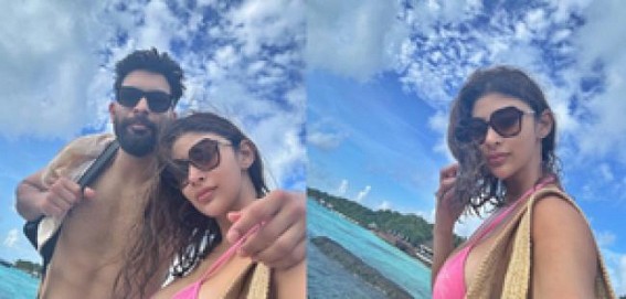 Mouni Roy rings in her 39th birthday in Maldives; flaunts bikini body with husband Mouni Roy rings in her 39th birthday in Maldives; flaunts bikini body with husband