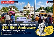 Sarat Chandra Chattopadhyay’s 150th Birth Anniversary Observed in Agartala Sarat Chandra Chattopadhyay’s 150th Birth Anniversary Observed in Agartala