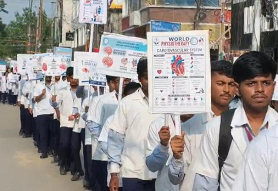 World Physiotherapy Day Observed in Agartala World Physiotherapy Day Observed in Agartala