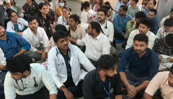 AGMC Resident Doctors Call Strike Over Medicine OPD Video Row, Seek Action on Alleged False Allegations AGMC Resident Doctors Call Strike Over Medicine OPD Video Row, Seek Action on Alleged False Allegations